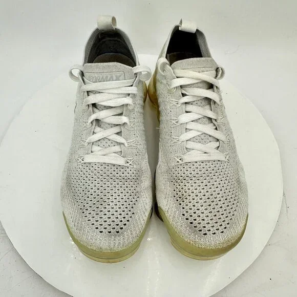 Nike Air VaporMax 2 Women Size 7 942843-100 White Pure Platinum Training Shoes - Picture 3 of 10